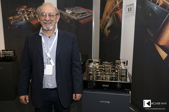 Lorenzo Sanavio in Munich with his Mastersound tube electronics