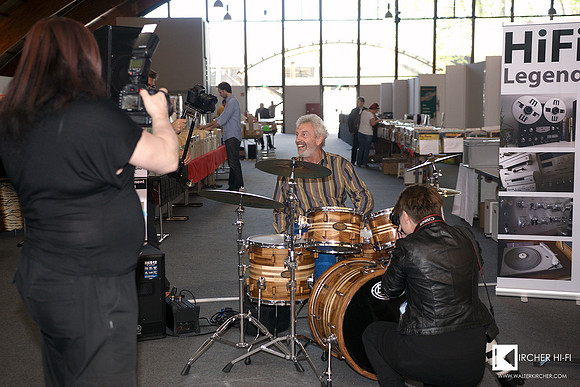 Rudi Staeger - famous Austrian drummer and member of legendary rock band ACID