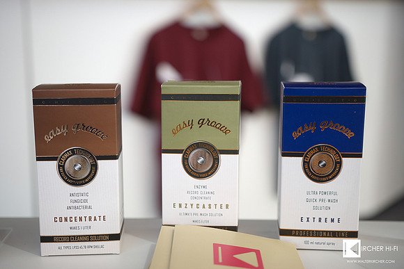Chisto Easy Groove cleaning solutions for analogue records