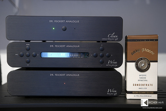 New Dr. Feickert Analogue WREN phonostage and CLEAN battery power supply