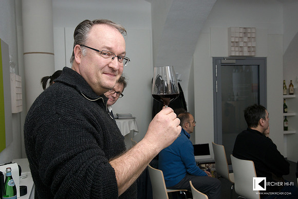 Chris Feickert enjoying his time in Linz!