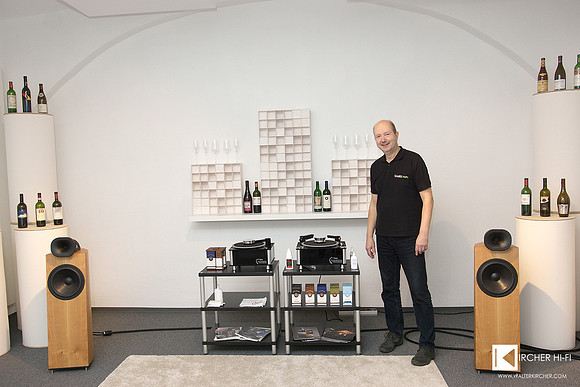 Peter Sambs, Blumenhofer Acoustics and Dr. Feickert Analogue dealer