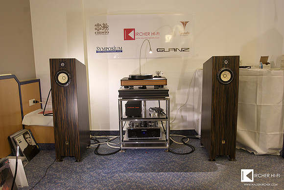 Four brands exhibited for German market: Chisto, Glanz, Symposium Acoustics and Tune Audio