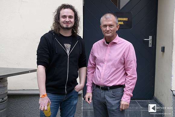 Lukas Linek (Simply Hifi) and myself
