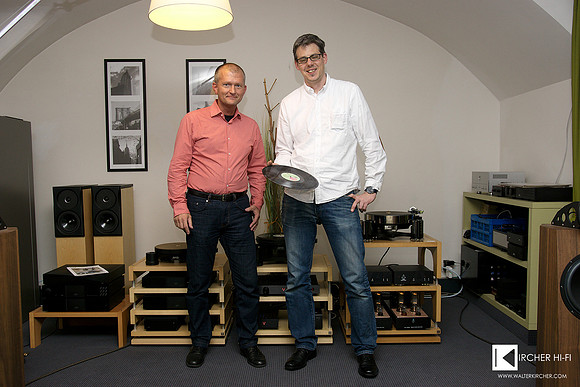 Myself + Thomas Rabenseifner in his top showroom
