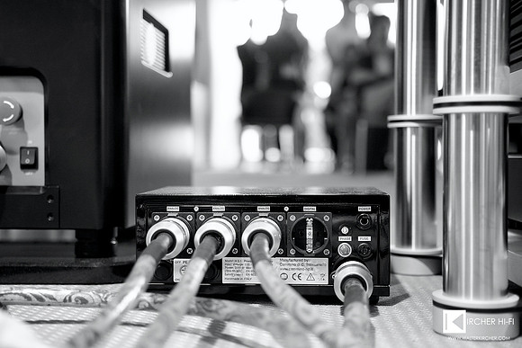 Two Cammino Power Harmonizer H3.1 cleaned the electricity for the entire setup.