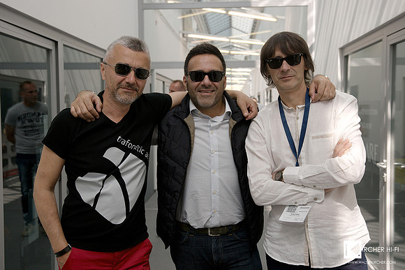 Milorad Despotovic, Vincente Monrabal and Saša Čokić