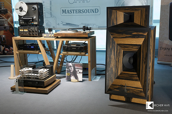 Chisto record cleaning spray also used in Mastersound-Blumnhofer Acoustics showroom
