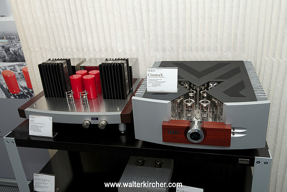 HIGH END 2014: Pathos T.T. integrated amplifier and Cinema-X (5 channel integrated amplifier with hybrid circuit with tube input stage to combine Stereo with Surround)