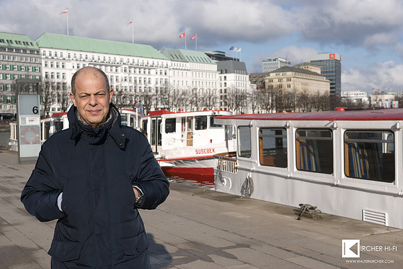 Manolis Proestakis, owner and designer of Tune Audio loudspeakers