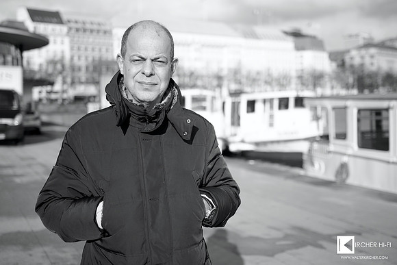 Manolis Proestakis, owner and designer of Tune Audio loudspeakers