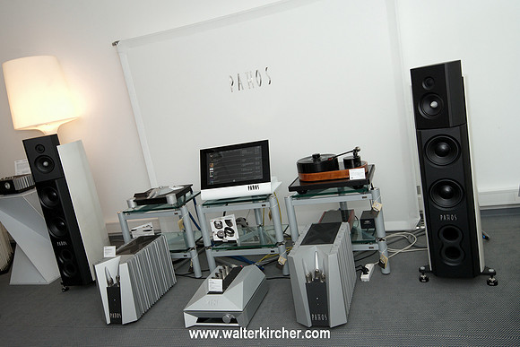 HIGH END 2014: complete Pathos system with Frontiers bipolar speakers driven by reference Synapse 2-chassis preamp, Adrenalin monos, feeded by Endorphin CD, Musiteca + AMG Viella 12 turntable