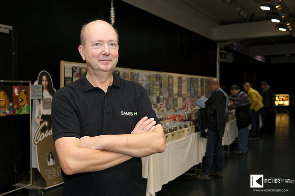 Peter Sambs, owner of Sambs Hifi shop in Linz