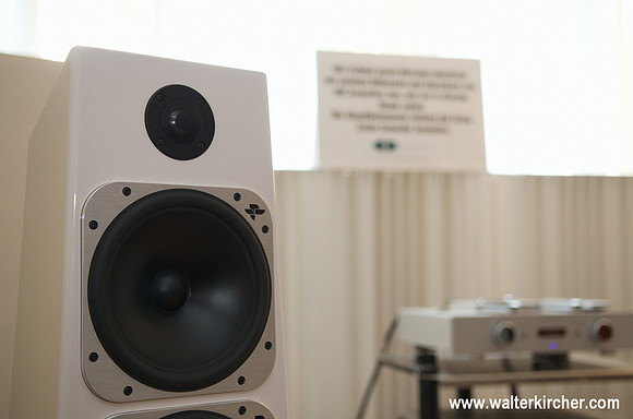 Totem Element Metal speaker detail - the flagship of Canadian Totem Acoustic