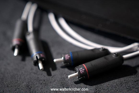 Chisto Das Klang Walter Kircher Edition: rca cables exclusively assembled with KLE Innovations Pure Harmony plugs