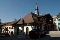 Komarno, Slovakia: downtown, Courtyard of Europe