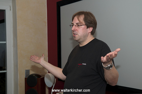 Michael Holzinger, owner and chief editor of Sempre Audio web magazine