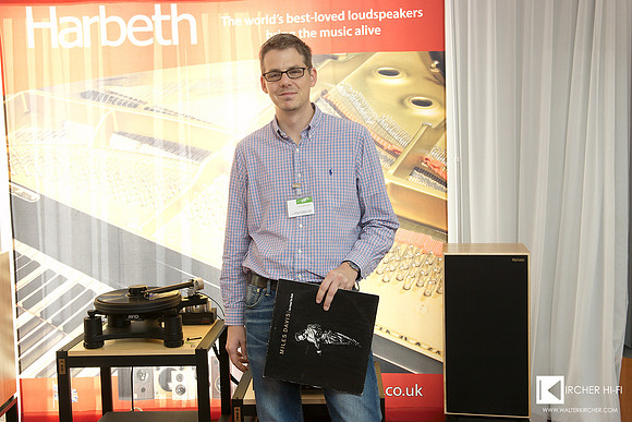 Thomas Rabenseifner (Simply Hifi) in his Vienna showroom