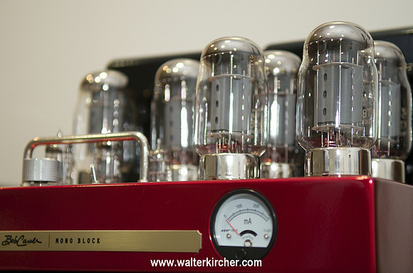 Bob Carver Monoblock amplifier detail - Hanzel Audio at the High End Slovakia 2013 in Bratislava