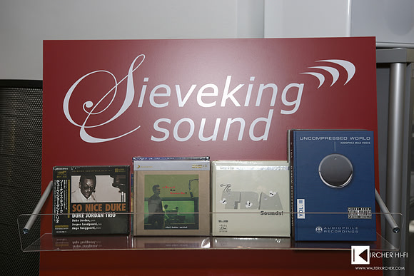 audiophile records on display - Accustic Arts Uncompressed World Vol. 1-4 in stock