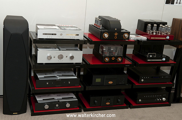 Hanzel Audio with Accustic Arts, Unison Research, Bob Carver and Sherbourn electronics at the High End Slovakia 2013 in Bratislava