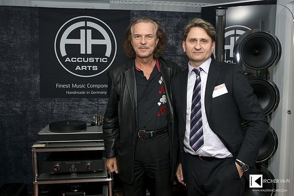 Hans Theessink with Yuri Zamazeev (CEO of Chisto)