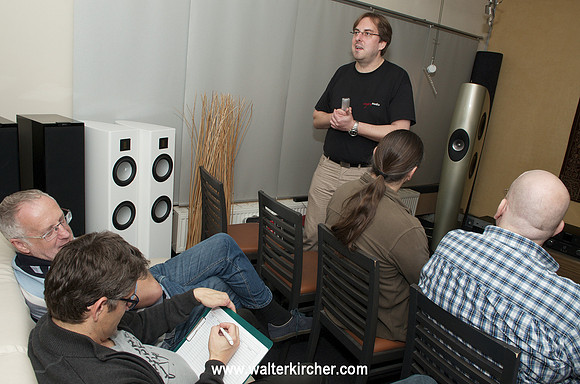 Michael Holzinger (Sempre Audio) shows some examples of his great music collection