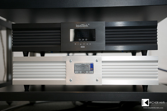 The next clear two steps up - IsoTek EVO3 Aquarius and EVO 3 Sigmas