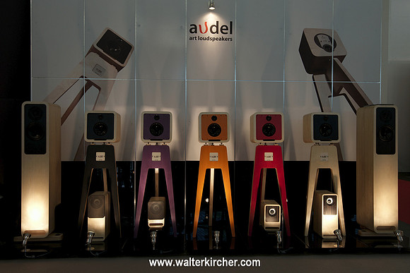 HIGH END 2014: Italian Audel Art loudspeakers booth