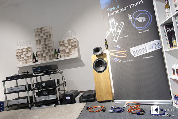 IsoTek power cords prepared for the workshop