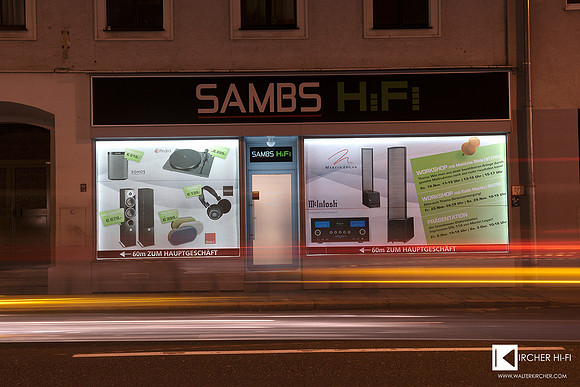 Sambs Hifi Linz expanded - here the new ultimative showroom with 50+ square meters