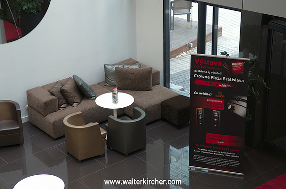 Sunday 2013.10.20 High End Slovakia 2013 - Austria Trend Hotel Bratislava in the morning