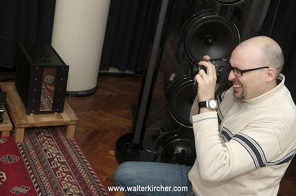 Matej Isak, chief editor of Mono & Stereo high-end audio magazine