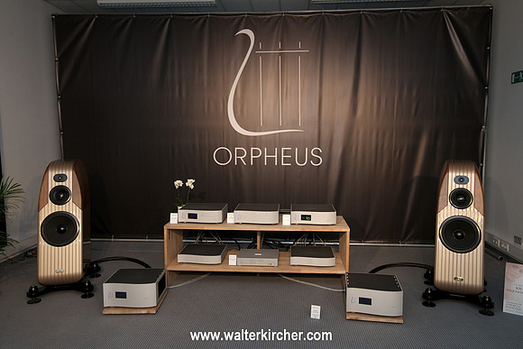 HIGH END 2014: Kharma Exquisite Classique speakers with Swiss Orpheus electronics (Heritage power and pre amplifiers)