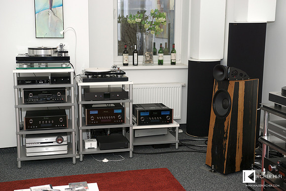 high-end showroom at Samb Hifi Linz, Austria